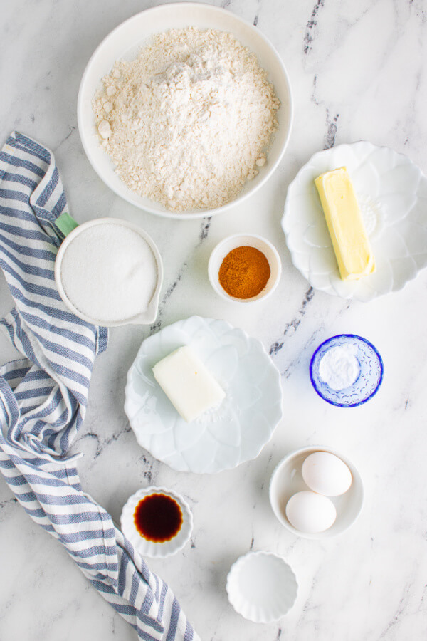 ingredients for cookies