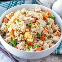 Chicken Fried Rice - Love Bakes Good Cakes