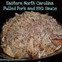 Eastern NC Pulled Pork and BBQ Sauce
