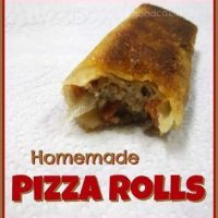 Homemade Pizza Rolls