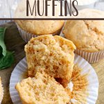 These parmesan cheese muffins are finished and ready to be shared or eaten.