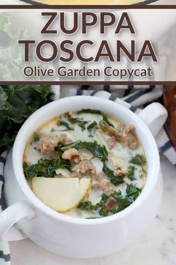 Zuppa Toscana - Olive Garden Copycat Recipe - Love Bakes Good Cakes