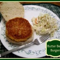 Butter Bean Burgers