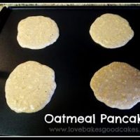 Oatmeal Pancakes