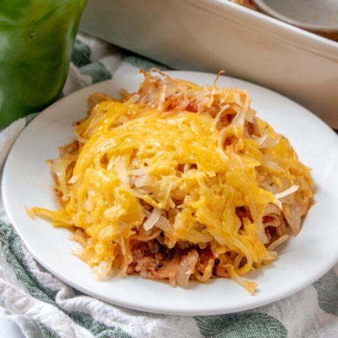 Unstuffed Cabbage Roll Casserole