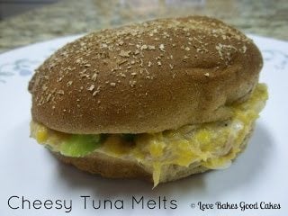 cheesy tuna melts