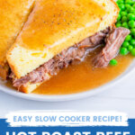 hot roast beef with gravy pin