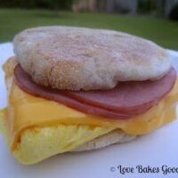 Egg McFake Muffin Sandwich