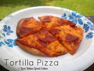 tortilla pizzas