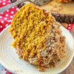 Make breakfast or brunch extra special when you serve this Pumpkin Streusel Coffee Cake! You don't have to wait for fall - Pantry staples make this the perfect coffee cake for a year-round treat.