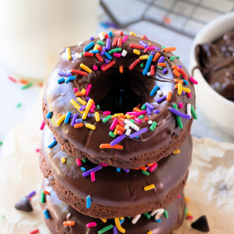 Triple Chocolate Donuts