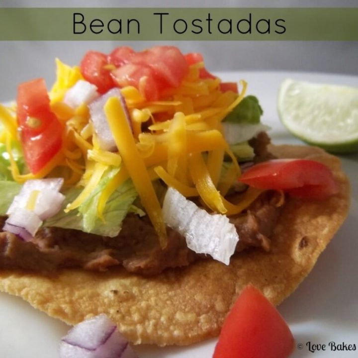 Bean Tostadas