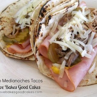 Cuban Medianoches Tacos