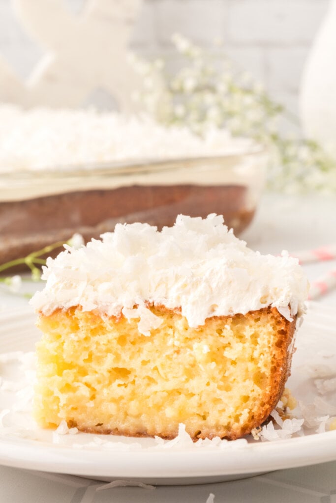 coconut cream poke cake