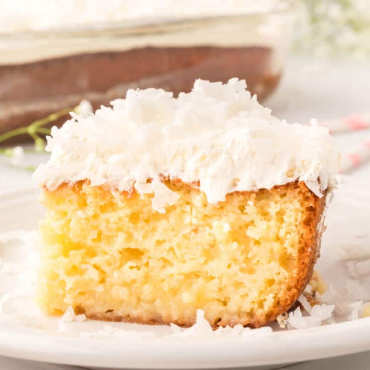 Coconut Cream Poke Cake Love Bakes Good Cakes