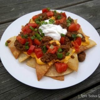 Beef and Bean Nachos