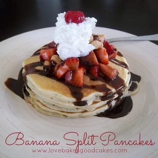 Banana Split Pancakes