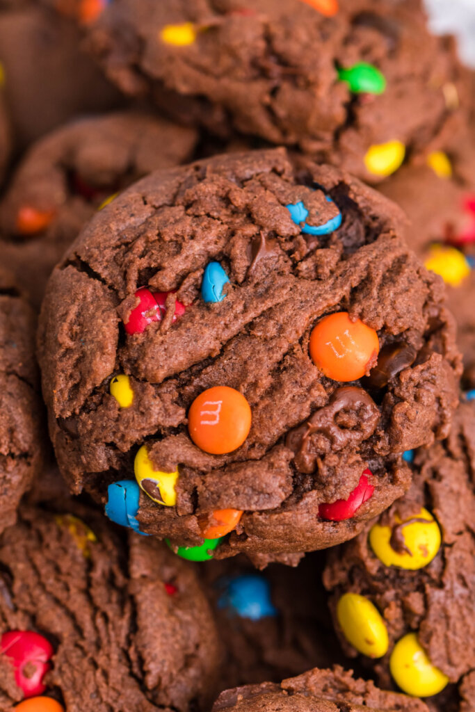 cookies with m&ms
