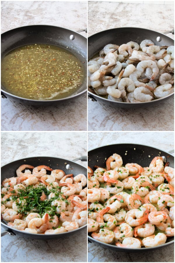 how to prepare the shrimp