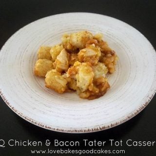 BBQ Chicken & Bacon Tater Tot Casserole