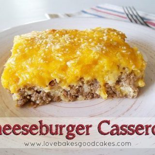 Cheeseburger Casserole