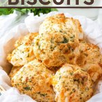 cheddar bay biscuits in bowl