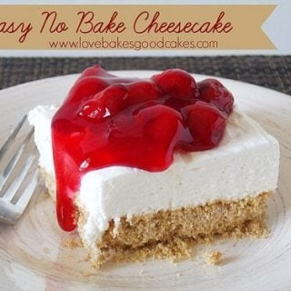 Easy No-Bake Cheesecake