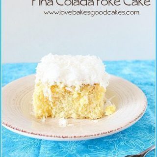 Piña Colada Poke Cake