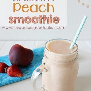 Strawberry Peach Smoothie