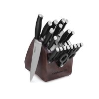 Contemporary Self-sharpening 20-piece Knife Block Set