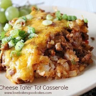 Chili Cheese Tater Tot Casserole