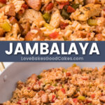 jambalaya pin collage