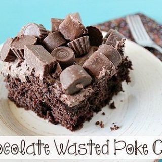 Chocolate Wasted Poke Cake
