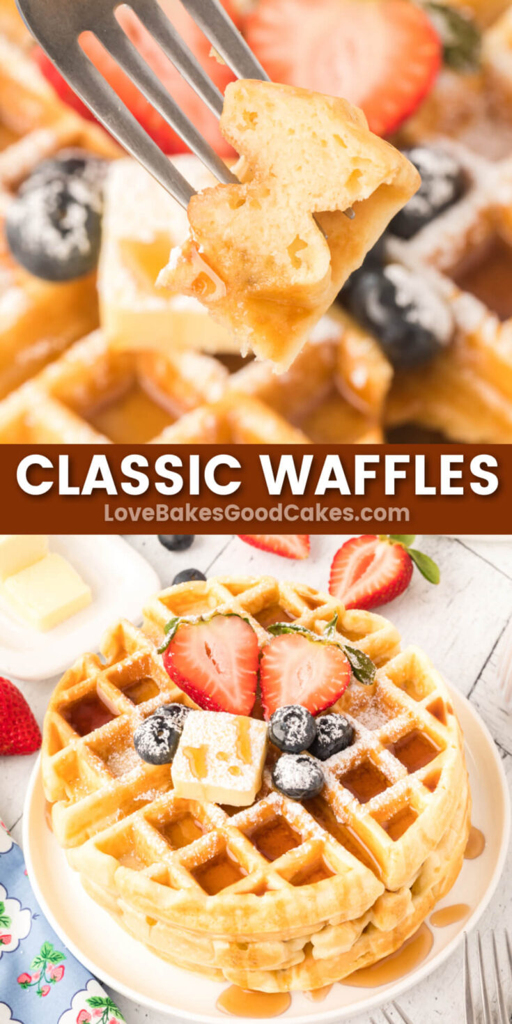 Best Waffles Recipe - How To Make Classic Homemade Waffles