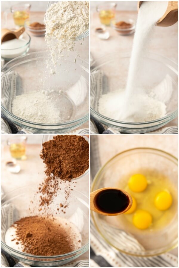 step by step how to make brownies