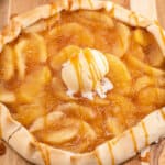 Caramel Apple Galette