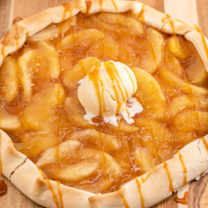 Caramel Apple Galette