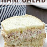 Iowa Ham Salad - Put those leftovers to good use! It's great for sandwiches - or put it on crackers for an easy lunch or appetizer idea.