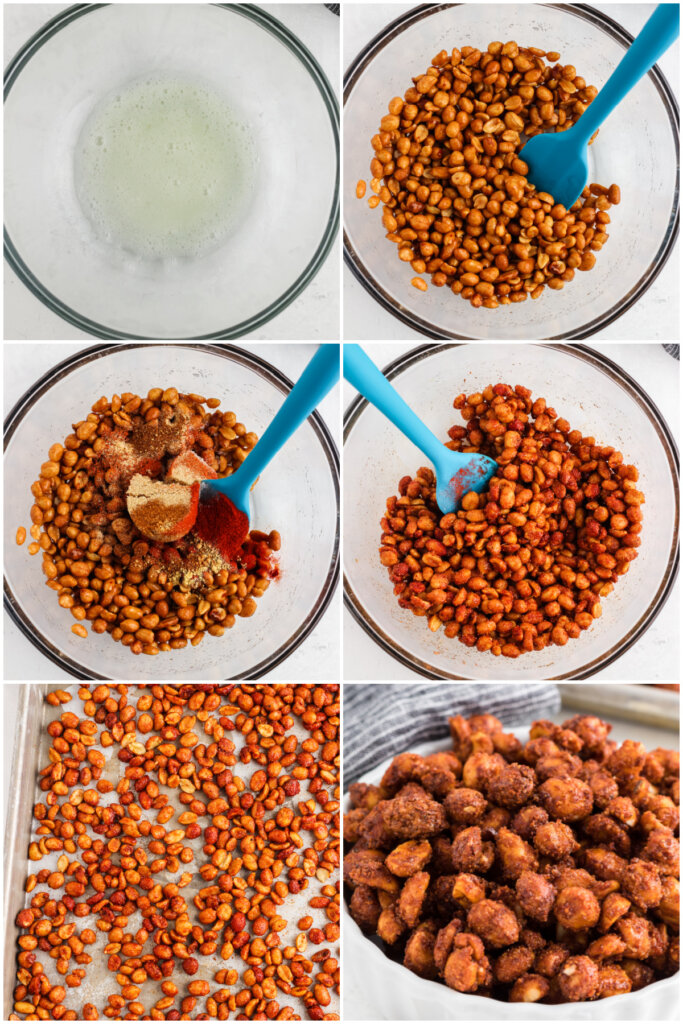 how to make barbecued peanuts