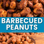 barbecued peanuts pin collage