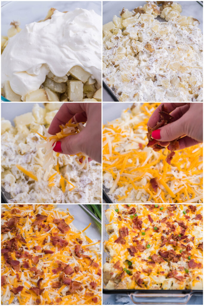 how to make twice baked potato casserole