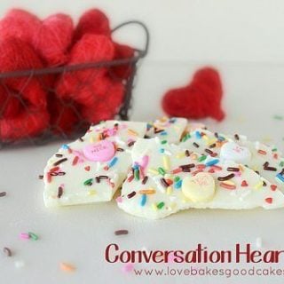 Conversation Heart Bark