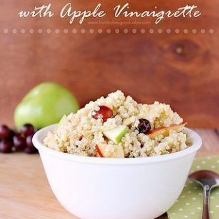 Fruit & Almond Quinoa with Apple Vinaigrette