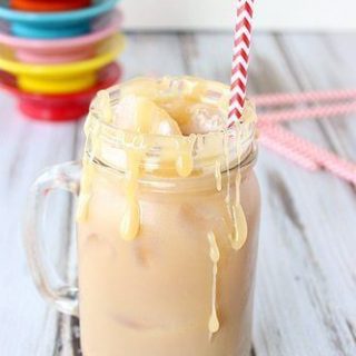 Iced Salted Caramel Latte