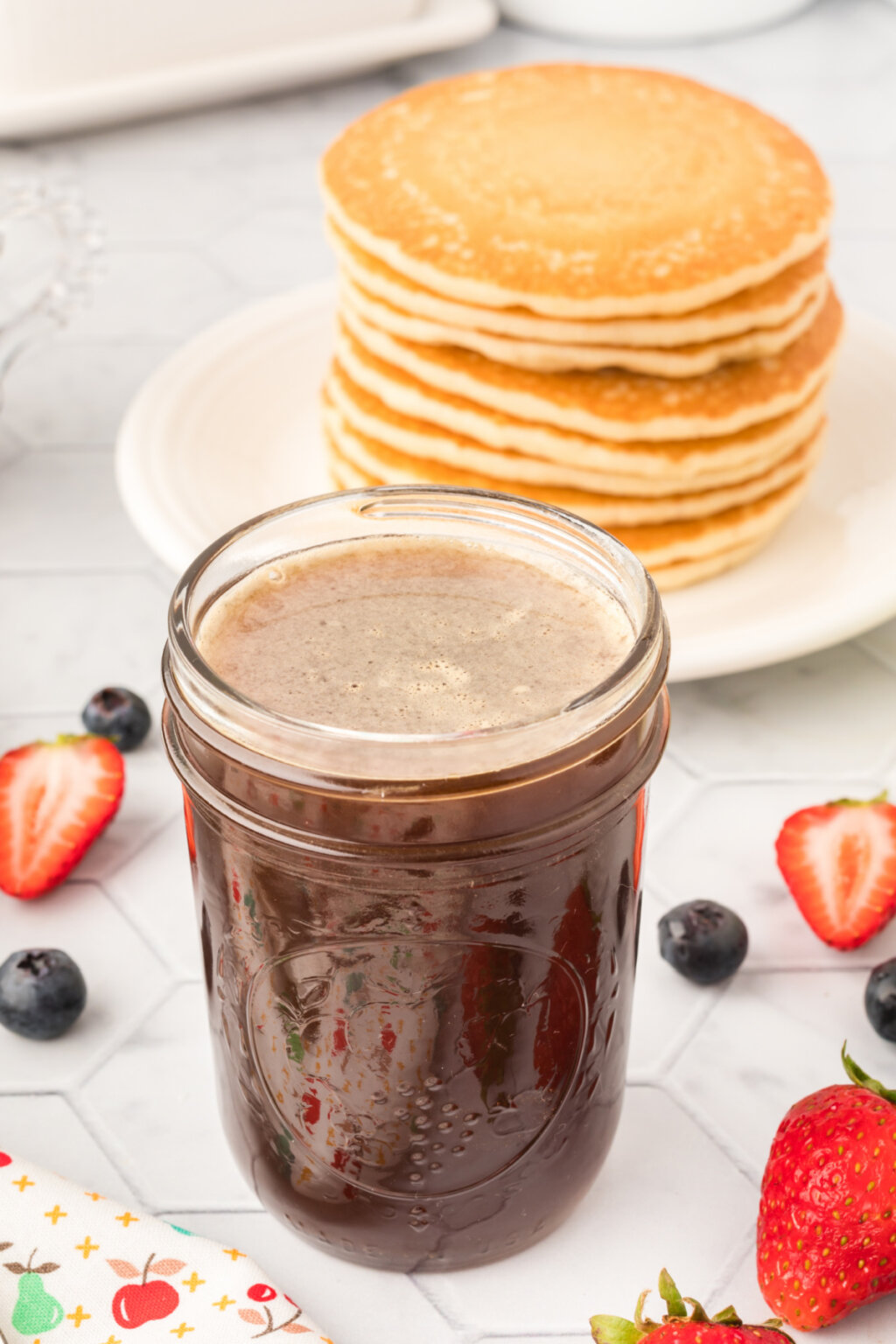 Homemade Vanilla Pancake Syrup Love Bakes Good Cakes