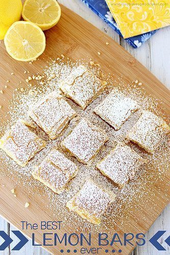 The BEST Lemon Bars EVER