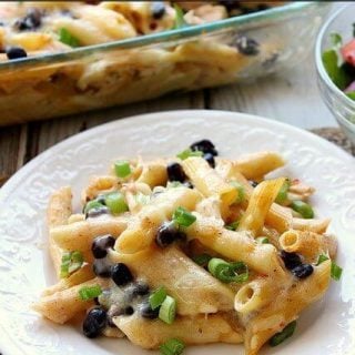 Fiesta Ranch Chicken Pasta Bake