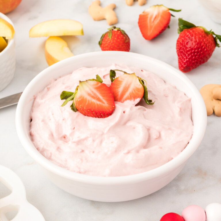 Strawberry Cream Cheese Fruit Dip Love Bakes Good Cakes