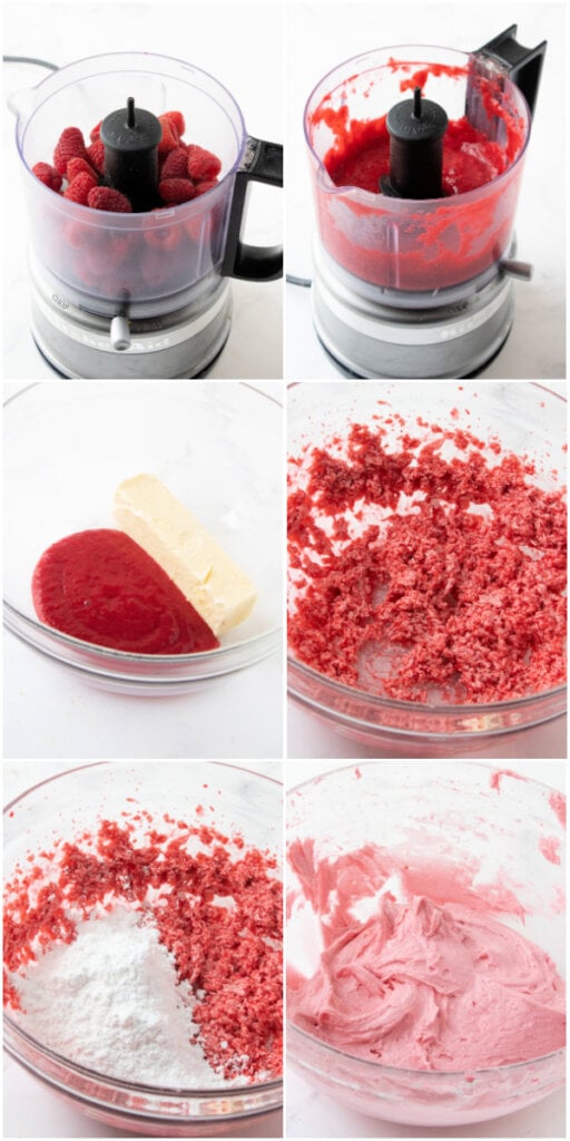 how to make raspberry buttercream frosting from scratch