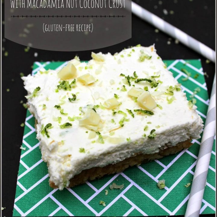 No Bake Key Lime Cheesecake Bars